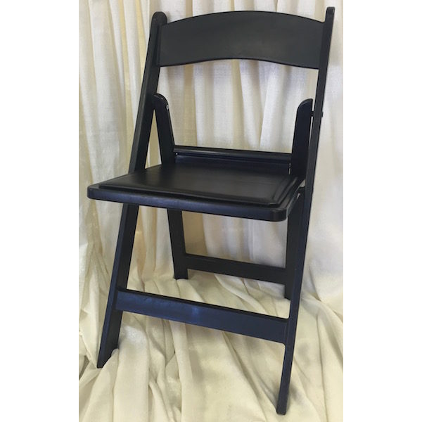 Chair Black Resin